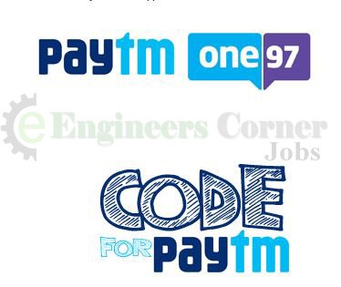 Paytm One97 Hiring Freshers Job