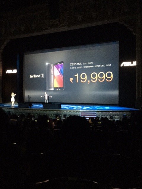 Asus Zenfone 2 -ZE 551 ML at  19,999