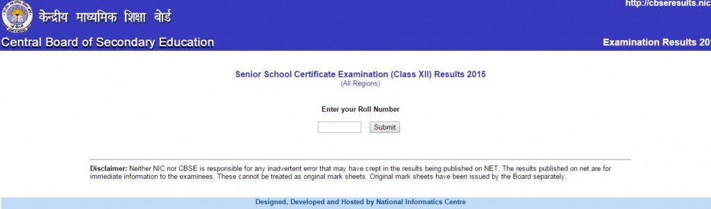 CBSE board Class 12th Result