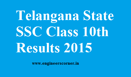 Telangana State SSC Class 10th Results 2015 Declared at results.cgg.gov ...