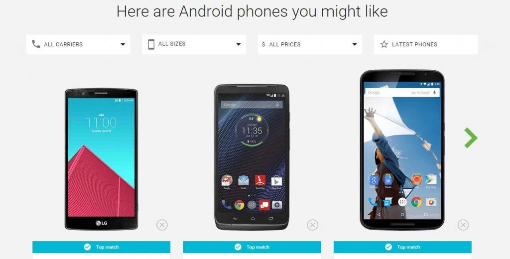 Pick my Android