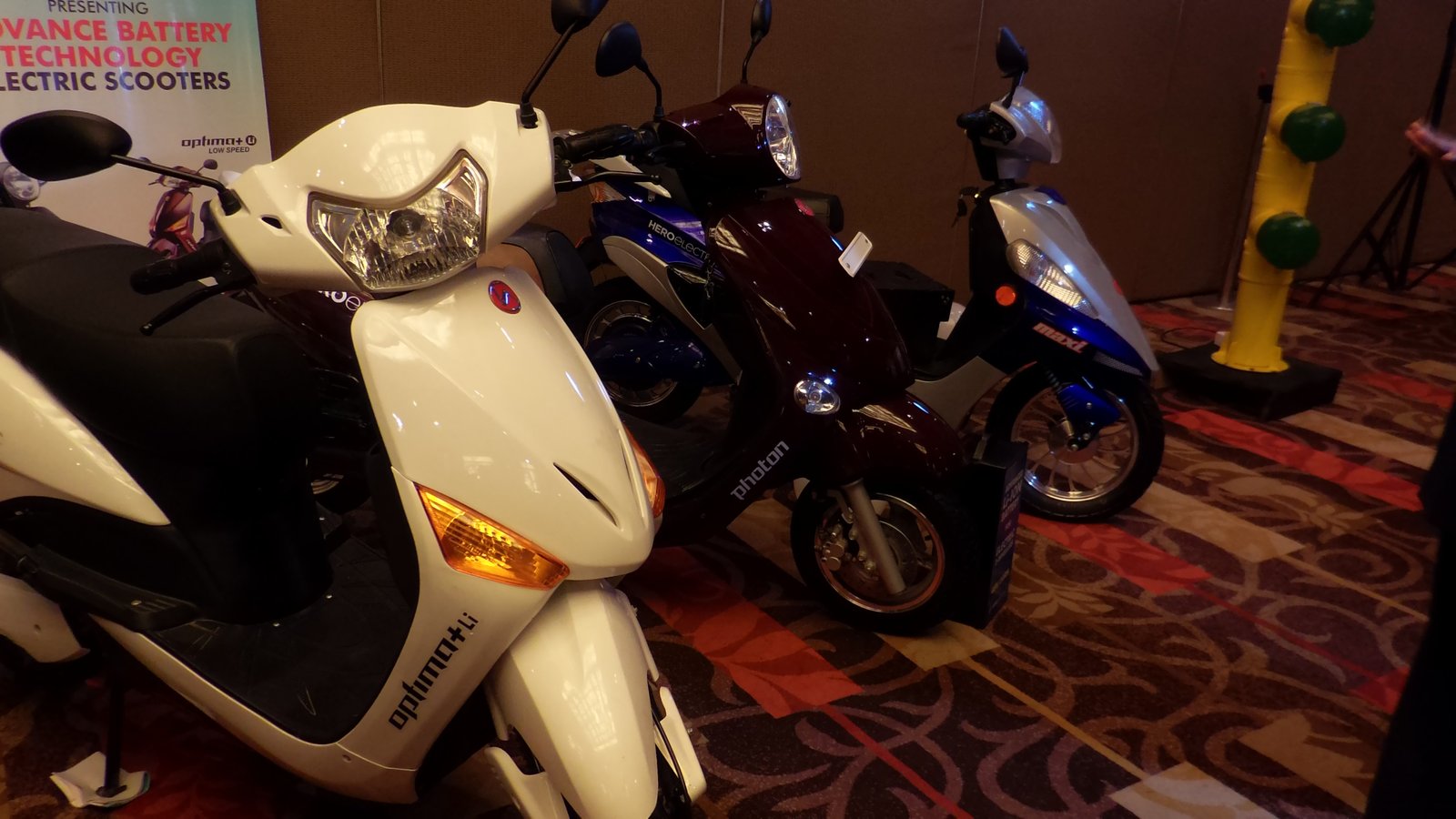 Hero Electric unveils e-scooter, e-tipper and e-dumper with Li-ion Battery Technology