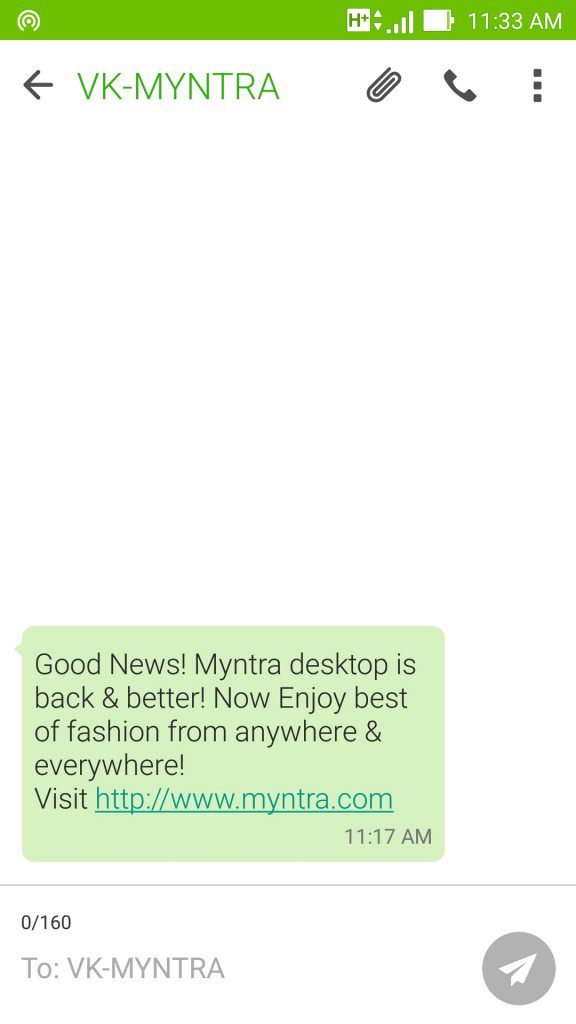 myntra desktop website back