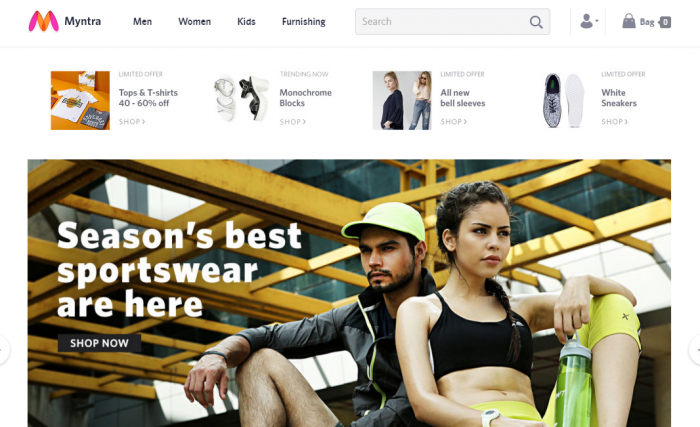 Myntra takes U-Turn re-launched it’s Desktop Website myntra_desktop_website_is_back