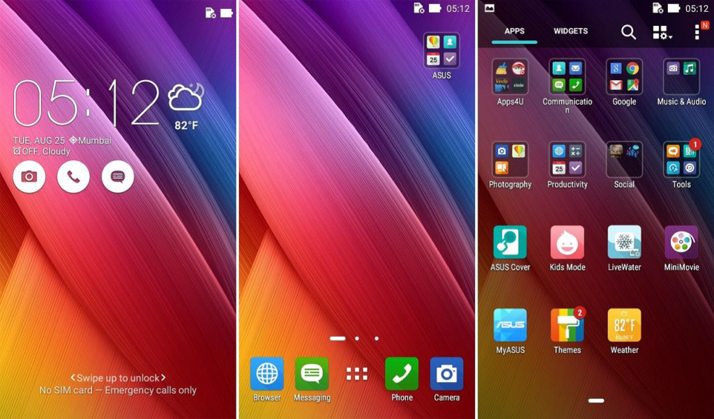 ASUS Zenfone Go 4.5 2nd Generation Zen User Interface