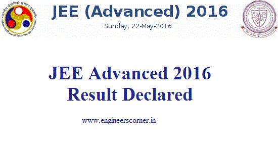 JEE Advanced Result 2016