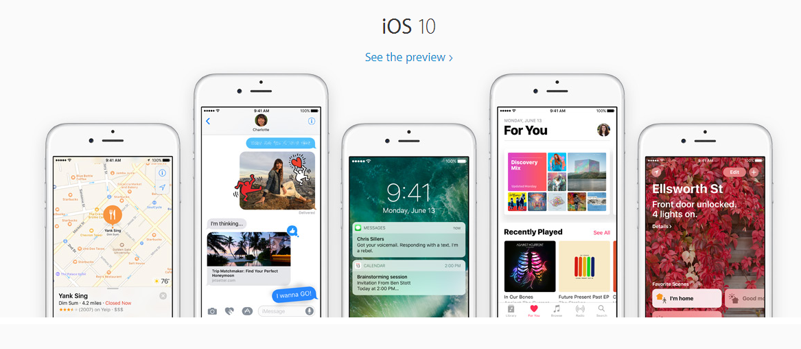 Apple announces iOS 10 at WWDC 2016 – All you need to know apple wwdc 2016 ios 10