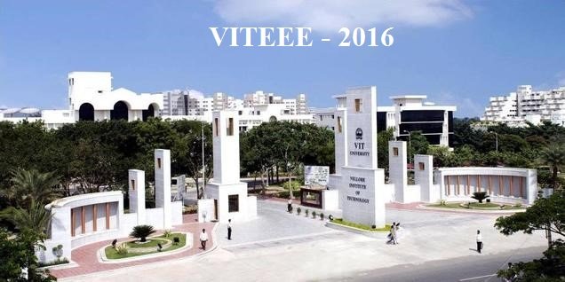 viteee 2016 vit university