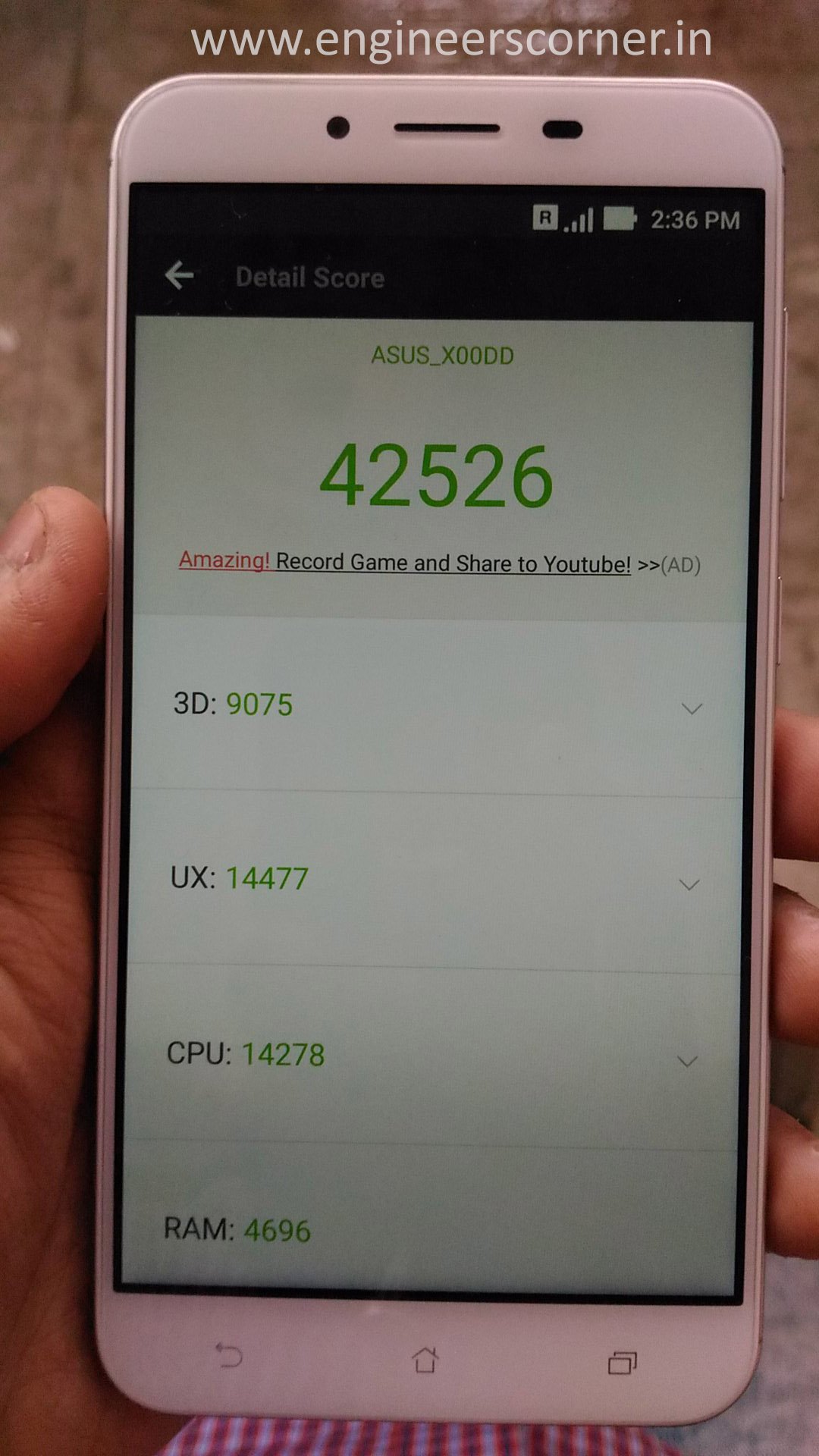 Asus Zenfone 3 max antutu benchmark