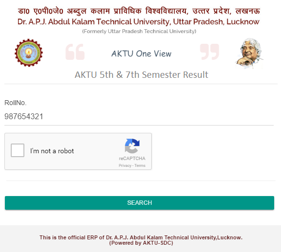 AKTU Result 2017