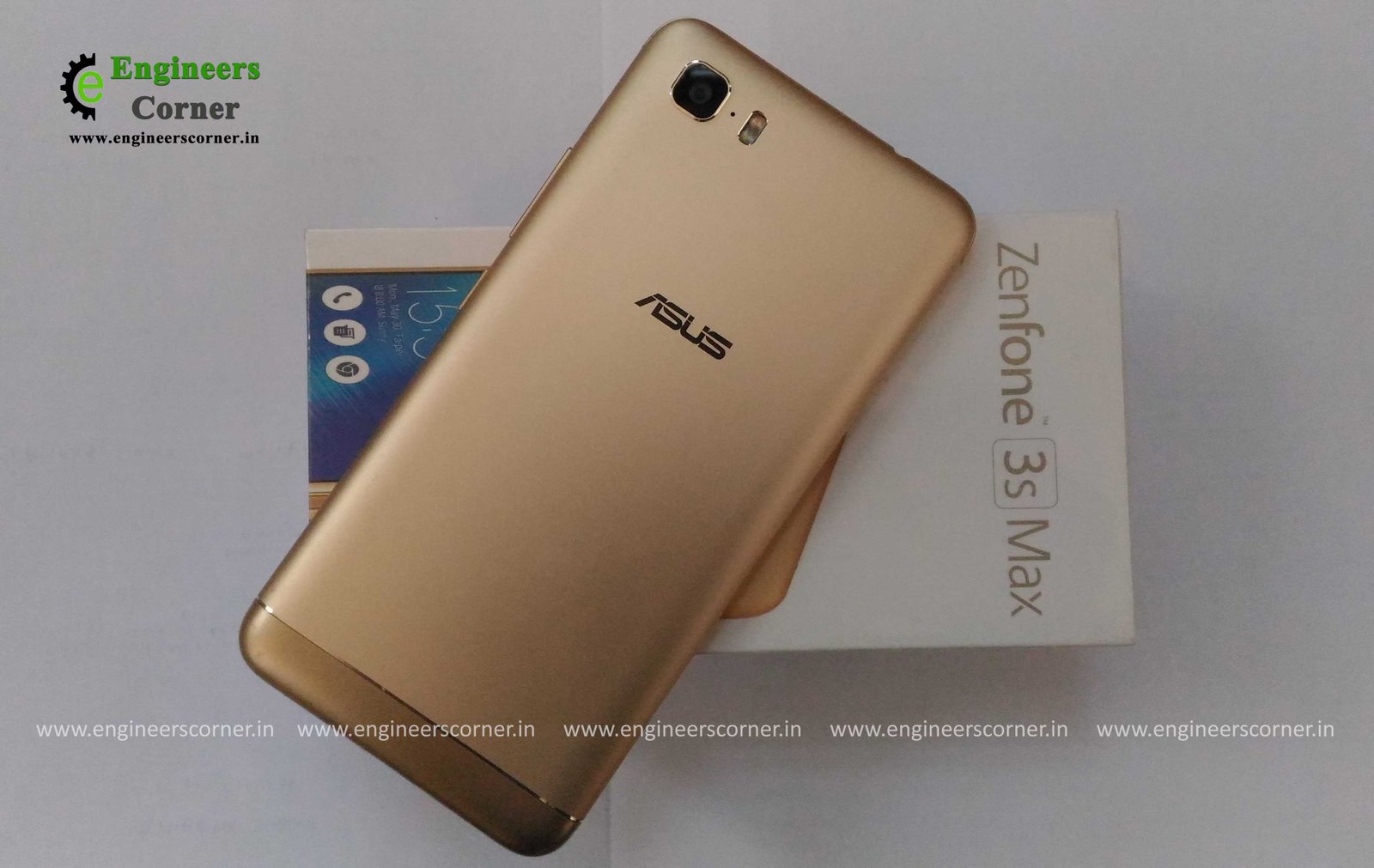 ASUS Zenfone 3 Max Back side pic