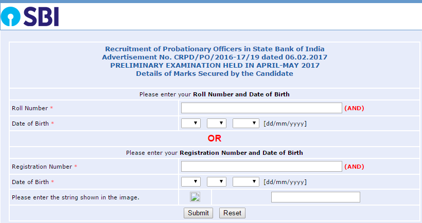 SBI PO Prelims Result 2017 Declared @sbi.co.in | Check Cut-off Marks 2017 SBI PO Result 2017
