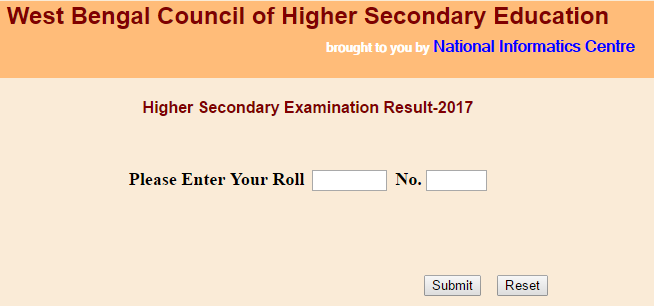West Bengal WBBSE HSC Class 12 Results 2017