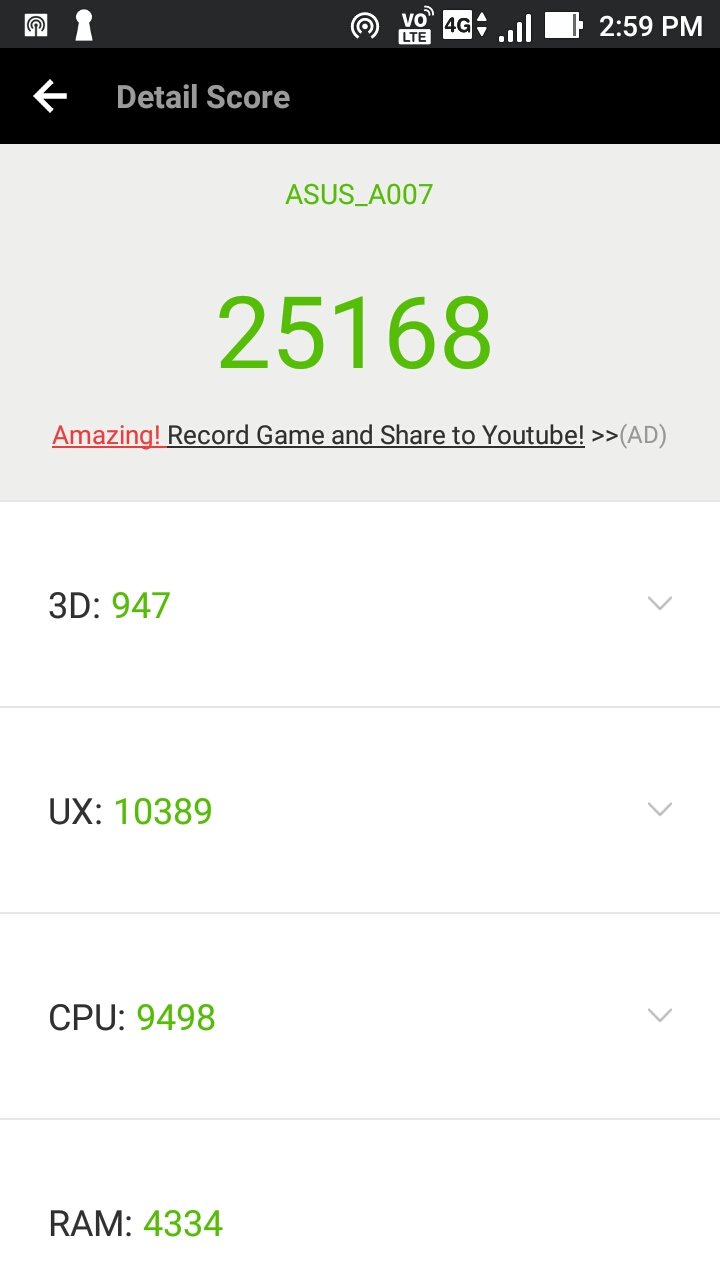 Zenfone Live Performance