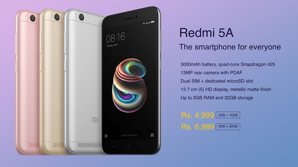 Xiaomi Redmi 5A