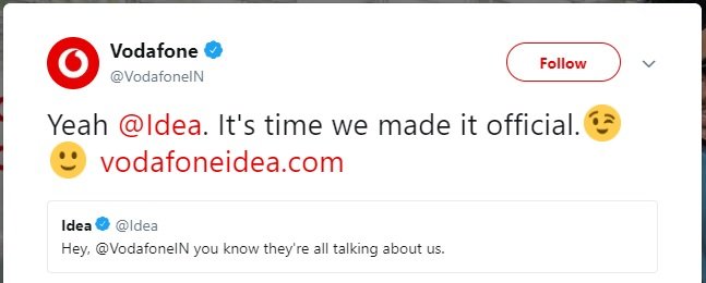 Vodafone and Idea Merger