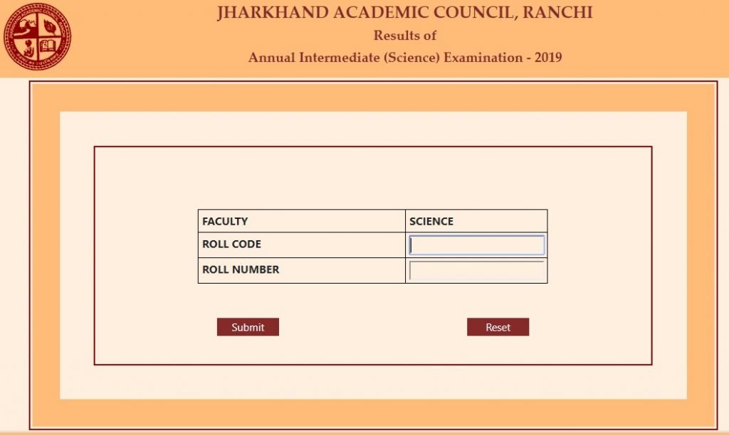 JAC Class 12th Result 2019