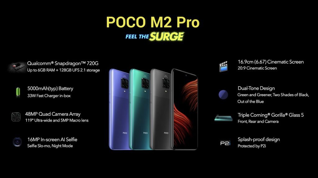 Poco M2 pro Specification