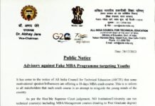 AICTE Official Advisory on 10 Day MBA Program Scam by Vivek Bindra