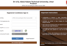 Registration for AKTU CUET-UG Counselling 2024 Now Open AKTU Admission Counselling registration