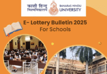 BHU CHS E-Lottery 2025 Result Out: Check Selected Student List & Admission Details BHU School Admission ELottery Results 2025