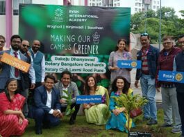 Ryan International Academy Teams Up with Rotary Club to Plant Over 1,200 Trees Across Pune ryan academy and rotary club