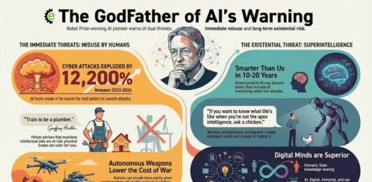The Godfather of AI Quit Google to Warn Us, Here Are His 5 Most Chilling Predictions Godfather of AI Geoffrey Hinton