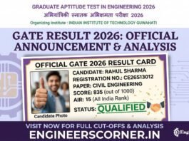 GATE 2026 Result on March 19: How to Check, Scorecard, Cutoff & PSU Guide GATE 2026 Result