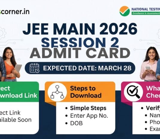 JEE Main Session 2 Admit Card