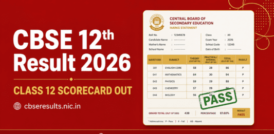 CBSE Class 12 result 2026