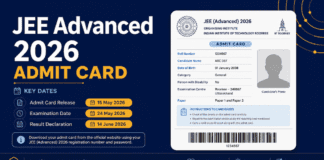 JEE Advanced 2026 Admit Card download guide - Hall ticket release date May 11 at jeeadv.ac.in