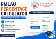 RMLAU Avadh University Exam Calculator